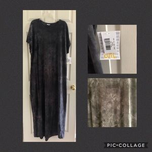 LuLaRoe Maria maxi dress 3 XL NWT